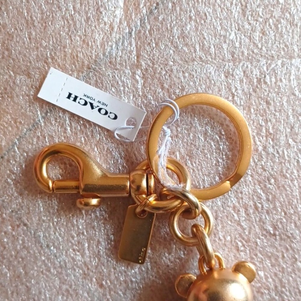 Coach x Star Wars Han Solo Bear Keychain Bag Charm NWT - Picture 6 of 9